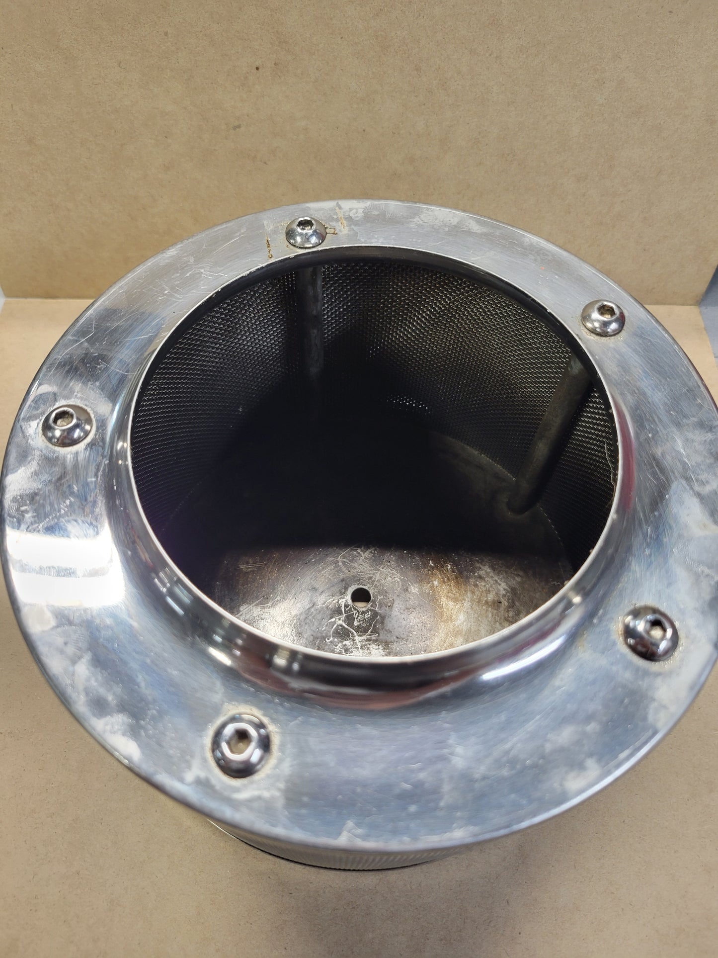 Flame Arrestor Eddie Marine 8'' X 5" Stainless Polished