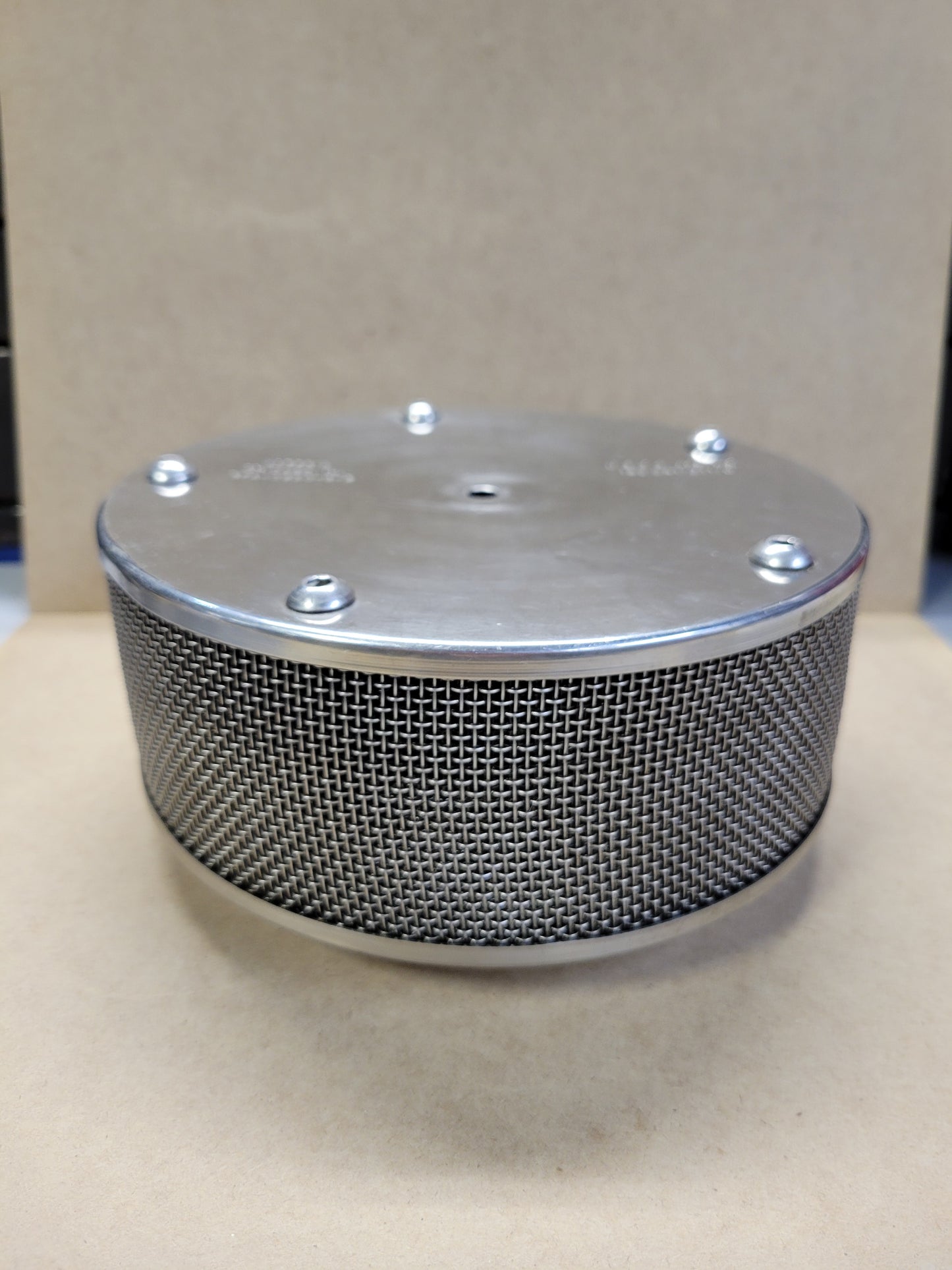 Flame Arrestor Gaffrig 8'' X 3" Stainless Polished