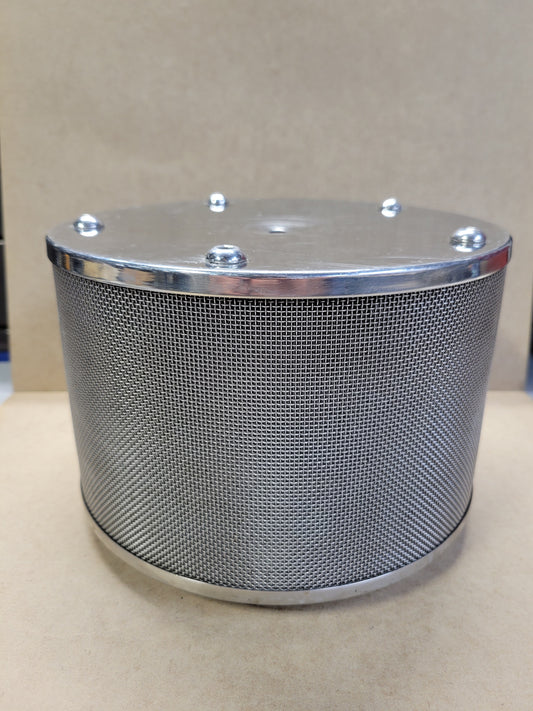 Flame Arrestor Eddie Marine 8'' X 5" Stainless Polished