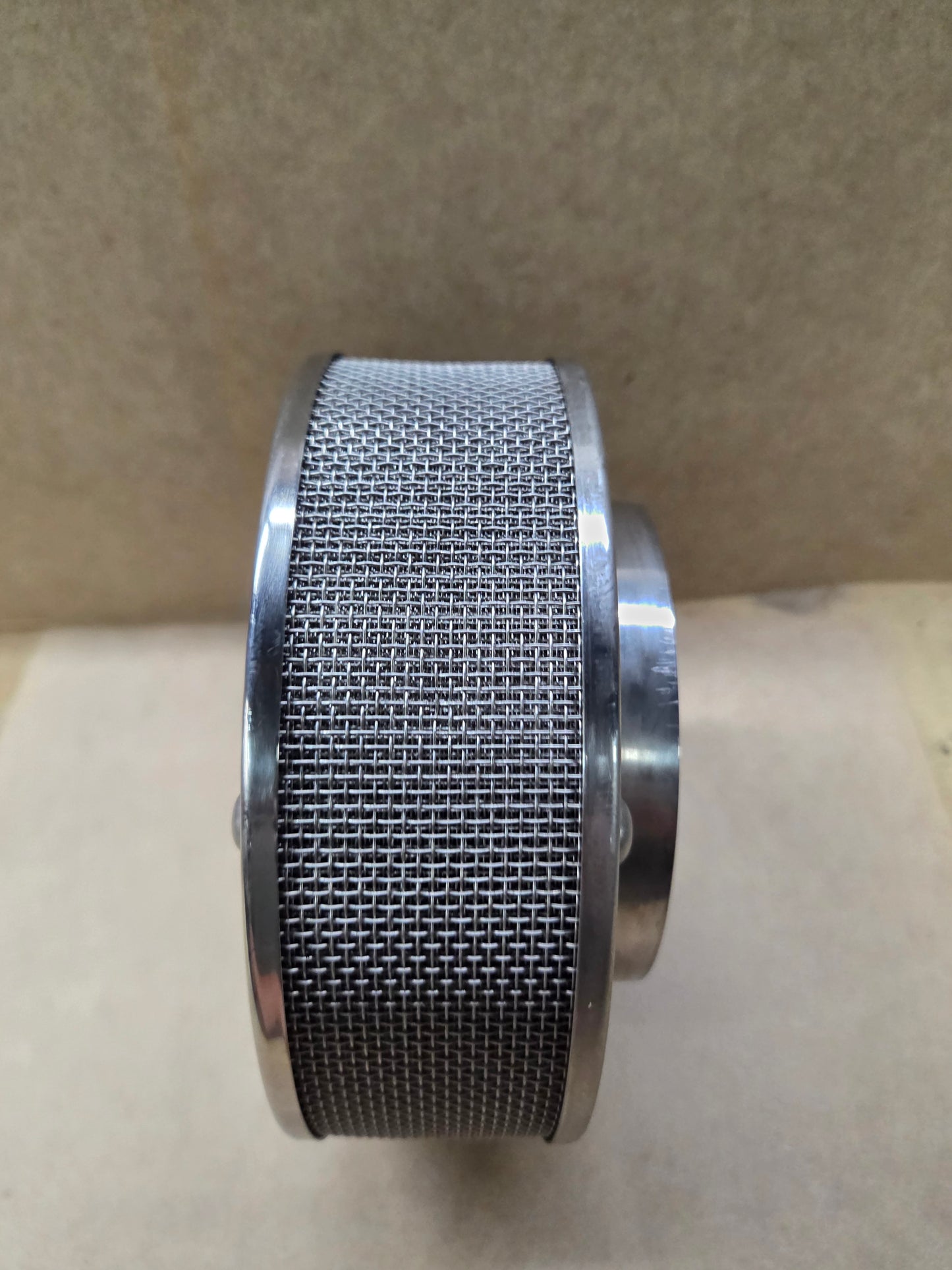 Flame Arrestor Gaffrig 8'' X 2" Stainless Polished