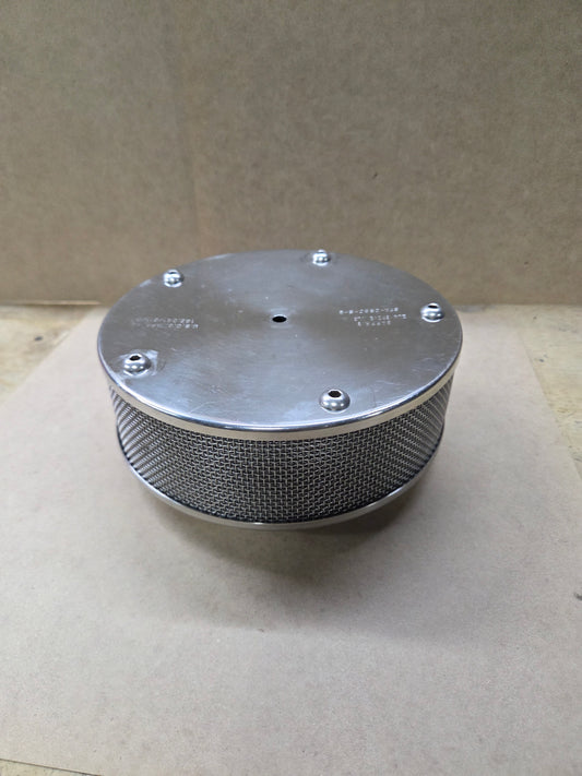 Flame Arrestor Gaffrig 8'' X 2" Stainless Polished